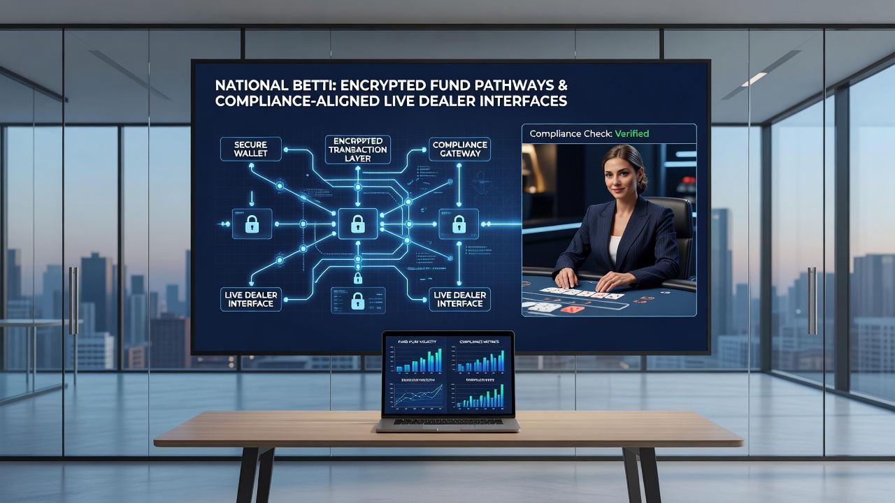 Flowchart showing compliance checks for encrypted funds in regulated betting environments